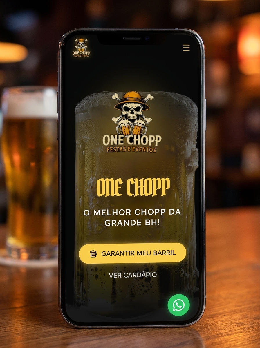 Ecossistema One Chopp — versão mobile